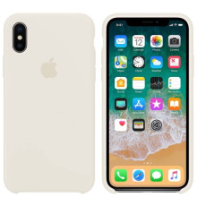 Чохол Silicone case for iPhone X/XS ( 9) white mag-200000088916011920