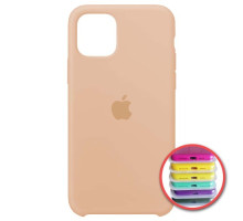 Чохол Silicone Case Full Copy for iPhone 11 Pro Max (19) pink sand mag-20000010772143223