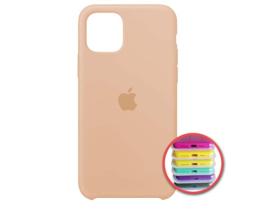 Чохол Silicone Case Full Copy for iPhone 11 Pro Max (19) pink sand mag-20000010772143223