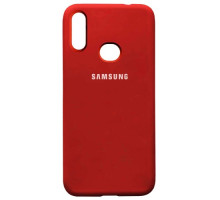 Чохол Silicone Case Full for Samsung A10s (A107) Red mag-200000108327727251