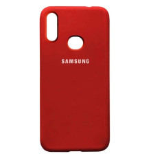 Чохол Silicone Case Full for Samsung A10s (A107) Red mag-200000108327727251