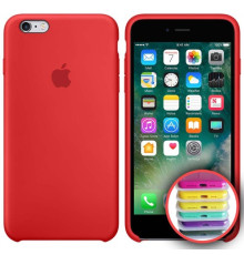 Чохол Silicone Case Full Copy for iPhone 6S (14) red mag-20000010302193682