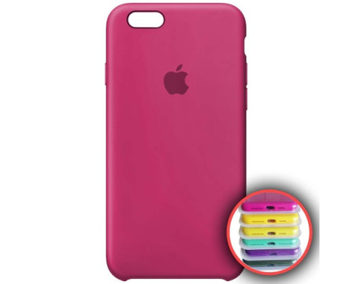 Чохол Silicone Case Full Copy for iPhone 6S (54) dragon fruit mag-20000010304623554