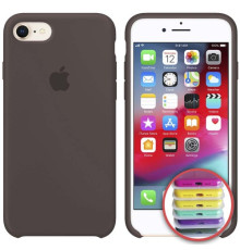 Чохол Silicone Case Full Copy for iPhone 7/8 (22) brown mag-2000001141830141839