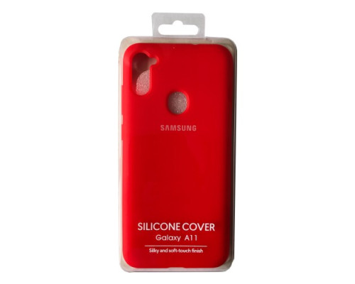 Чохол Silicone Case Full for Samsung A01 (A015) Black mag-20000011638498193