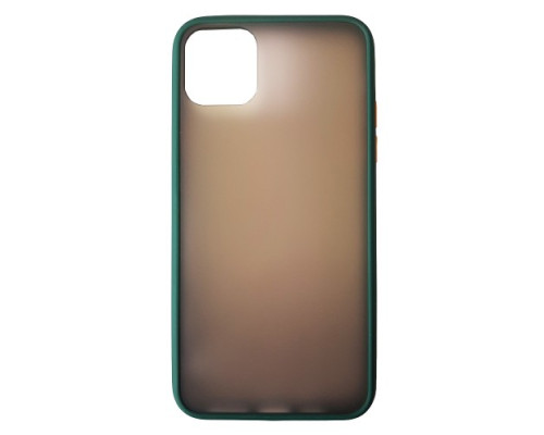 Чохол-бампер захисний Gingle Matte Case iPhone 11 Pro Max pacific green/orange mag-20000011646178262