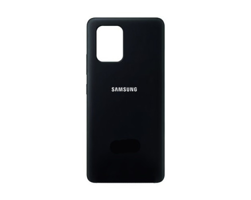 Чохол Silicone Case Full for Samsung A71 (A715) Black mag-2000001165423134588