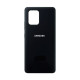 Чохол Silicone Case Full for Samsung A71 (A715) Black mag-2000001165423134588