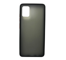 Чохол-бампер захисний Gingle Matte Case Samsung A51 (A515) black/red mag-2000001168189138580