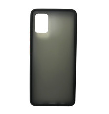 Чохол-бампер захисний Gingle Matte Case Samsung A51 (A515) black/red mag-2000001168189138580