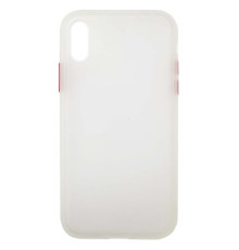 Чохол-бампер захисний Gingle Matte Case iPhone XS Max white/red mag-200000112437648844