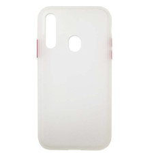 Чохол-бампер захисний Gingle Matte Case Samsung A20s (A207) white/red mag-200000112489548869