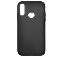 Чохол-бампер захисний Gingle Matte Case Samsung A10s (A107) black/red mag-200000113046949225
