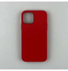 Чохол Leather Case with MagSafe for iPhone 12Pro Max Red mag-20000012583476520