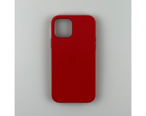 Чохол Leather Case with MagSafe for iPhone 12Pro Max Red mag-20000012583476520