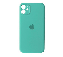 Чохол Silicone Case Full Camera Copy for iPhone 12 (21) azure mag-20000012663427191