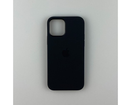 Чохол 1:1 Original Silicone Case with MagSafe for iPhone 12/12 Pro Black mag-200000127397559806