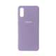 Чохол Silicone Case Full for Samsung A02 (A022) Lilac mag-200000128667815116
