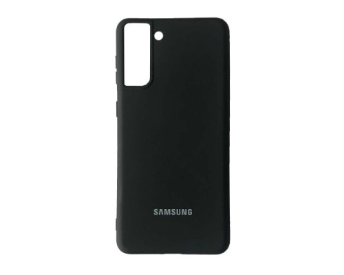 Чохол Silicone Case Full for Samsung S21 Plus Black mag-200000128674661151