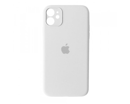Чохол Silicone Case Full Camera Copy for iPhone 11 ( 9) white mag-2000001287316131275