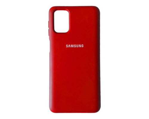 Чохол Silicone Case Full for Samsung M51 (M515) Red mag-20000012397045124