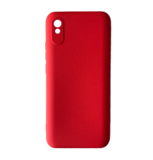 Чохол Silicone Case Camera (no logo) для Xiaomi Redmi 9A red mag-2000001344668100563