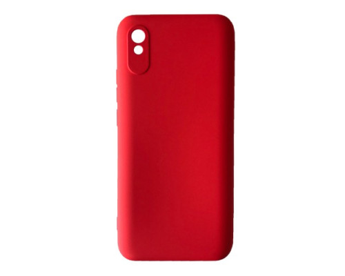 Чохол Silicone Case Camera (no logo) для Xiaomi Redmi 9A red mag-2000001344668100563
