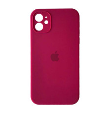 Silicone Case Full Camera Square side for iPhone 11 Rose red mag-200000134982399927