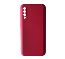 Чохол Silicone Case Camera (no logo) для Samsung A30S (A307)/A50 (A505) red mag-200000136502199946