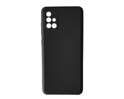 Чохол Silicone Case Camera (no logo) для Samsung A71 (A715) black mag-2000001365779101040