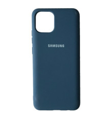 Чохол Silicone Case Full for Samsung A03 (A035) 2021 Navy Blue mag-200000137426940918