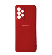 Чохол Silicone Case Full for Samsung A33 5G (A336) Red mag-200000138834136154