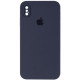 Silicone Case Full Camera Square side for iPhone XS Midnight blue mag-2000001389782142642