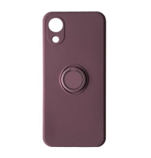 Чохол Ring Case для Samsung A03 Core (A032) Cherry Purple mag-200000139159445620