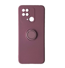 Чохол Ring Case для Xiaomi Redmi 10C Cherry Purple mag-2000001392065101817