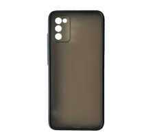 Чохол-бампер захисний Gingle Matte Case Samsung A02S (A025) black/red mag-200000130132616426