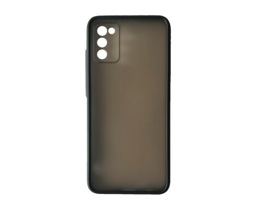 Чохол-бампер захисний Gingle Matte Case Samsung A02S (A025) black/red mag-200000130132616426
