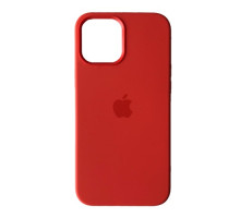 Чохол Silicone Case Copy with MagSafe for iPhone 12 Pro Max Electric Orange mag-20000013261387452