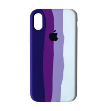 Чохол Silicone Case Full for iPhone XS Max RAINBOW 6 mag-20000013294747700