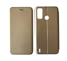 Чохол-книжка Level for Techno Spark 6 Go Gold mag-200000133284999911