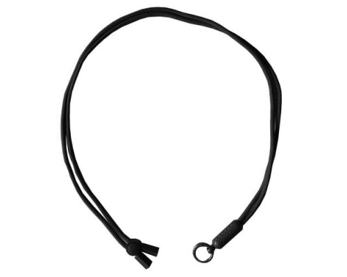 Шнурок з карабіном + тримач для чохлів (універсальний) Black mag-2000001445365137408