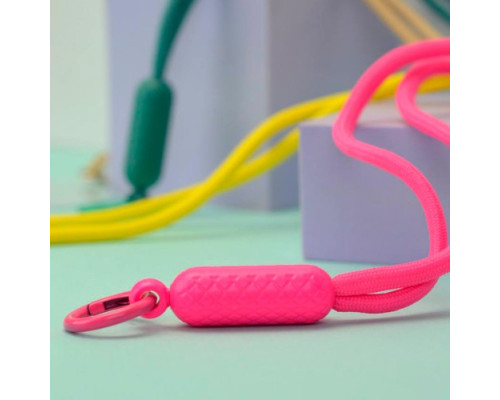 Шнурок з карабіном + тримач для чохлів (універсальний) Black mag-2000001445365137408