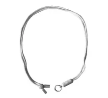 Шнурок з карабіном + тримач для чохлів (універсальний) White mag-2000001445402152651