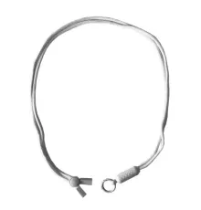 Шнурок з карабіном + тримач для чохлів (універсальний) White mag-2000001445402152651