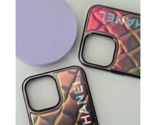Чохол CHANEL Delux Edition for iPhone 14 Pro Green-pink mag-2000001448649103663