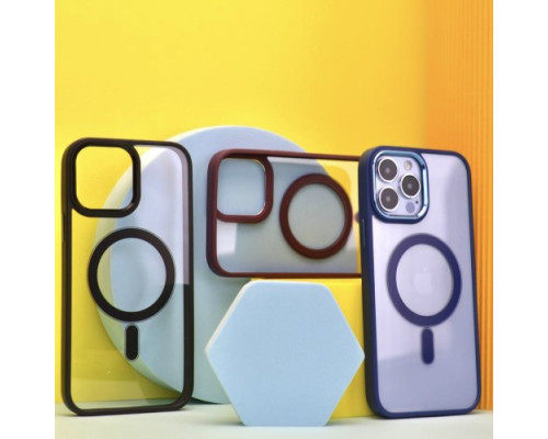 Чохол CRISTAL GUARD MagSafe Case for iPhone 14 Pro Max Dark blue mag-2000001452486142699