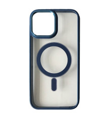 Чохол CRISTAL GUARD MagSafe Case for iPhone 14 Pro Max Dark blue mag-2000001452486142699