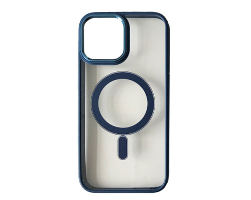 Чохол CRISTAL GUARD MagSafe Case for iPhone 14 Pro Max Dark blue mag-2000001452486142699