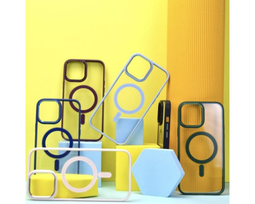 Чохол CRISTAL GUARD MagSafe Case for iPhone 14 Pro Max Dark blue mag-2000001452486142699