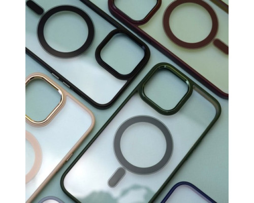 Чохол CRISTAL GUARD MagSafe Case for iPhone 14 Pro Max Dark blue mag-2000001452486142699